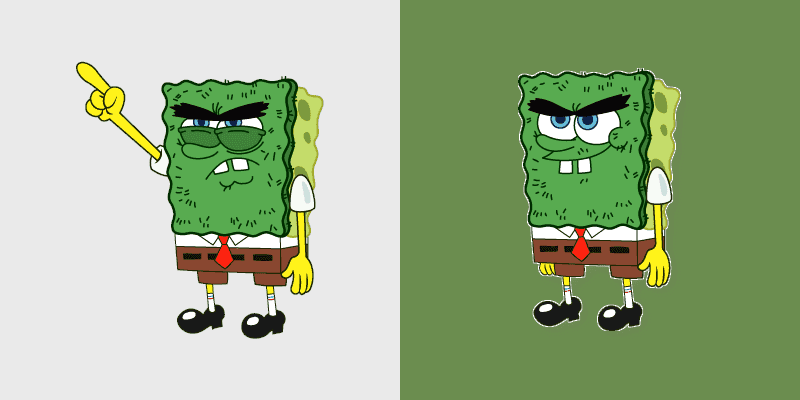 Mouse Abrasive Spongebob