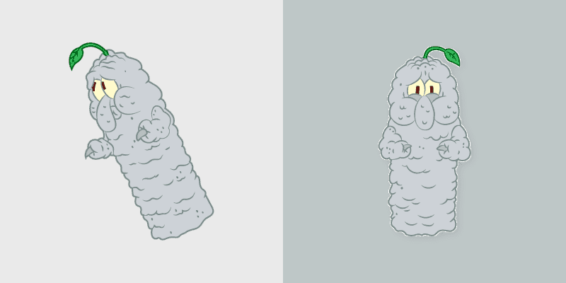 SpongeBob's Smelly Squidward Cute Cursor Pack