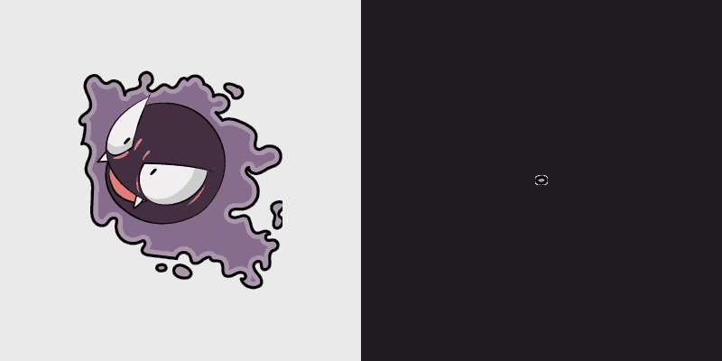 Gastly and Gengar