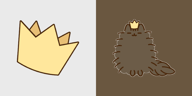 Royal Pusheen