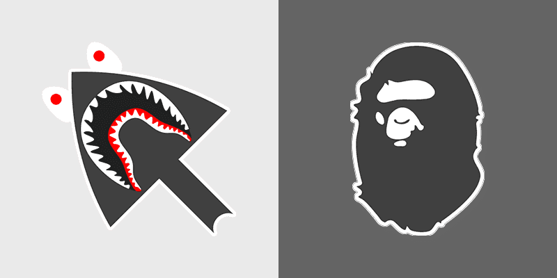 BAPE-Inspired Custom Cursor Pack