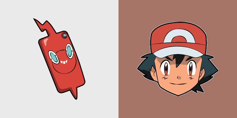 Ash Ketchum Rotom Phone