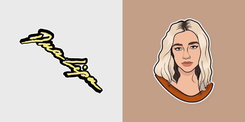 Dua Lipa Custom Cursor Pack