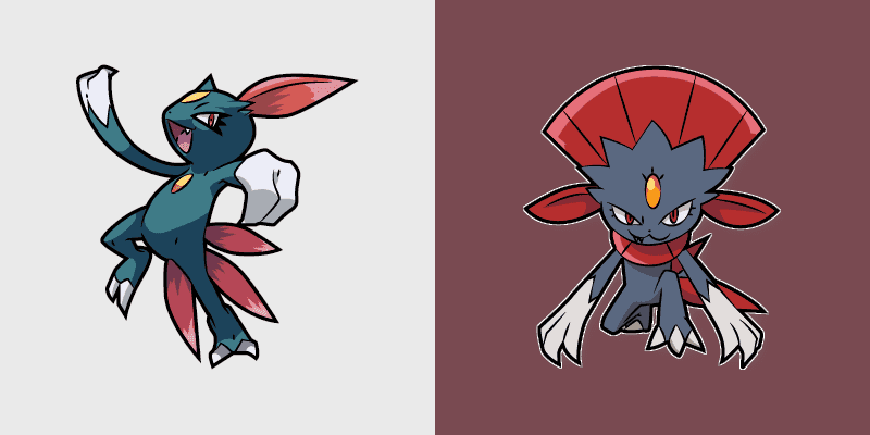Sneasel and Weavile