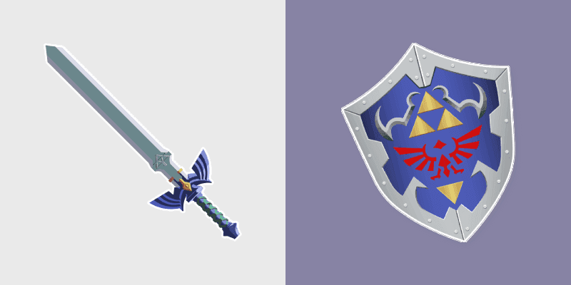Master Sword and Shield