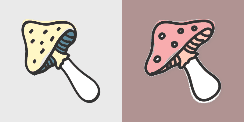 Cute Cursor Pack - Mushroom Collection