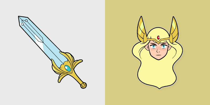 Custom She-Ra Cursor Pack