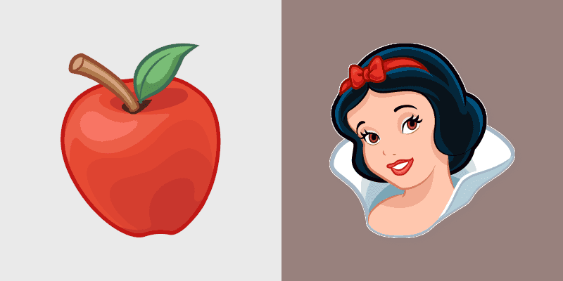 Custom Snow White Cursor Pack
