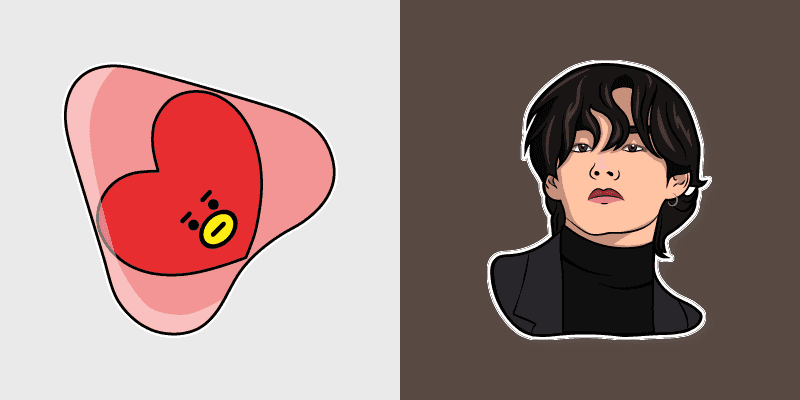 V's Heartbeat Cursor Pack