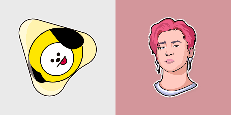 Custom Jimin Cursor Pack