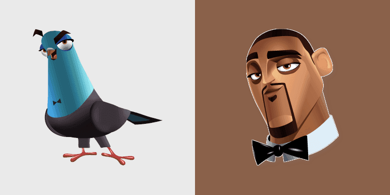 Custom Cute Cursor Pack: Spies in Disguise