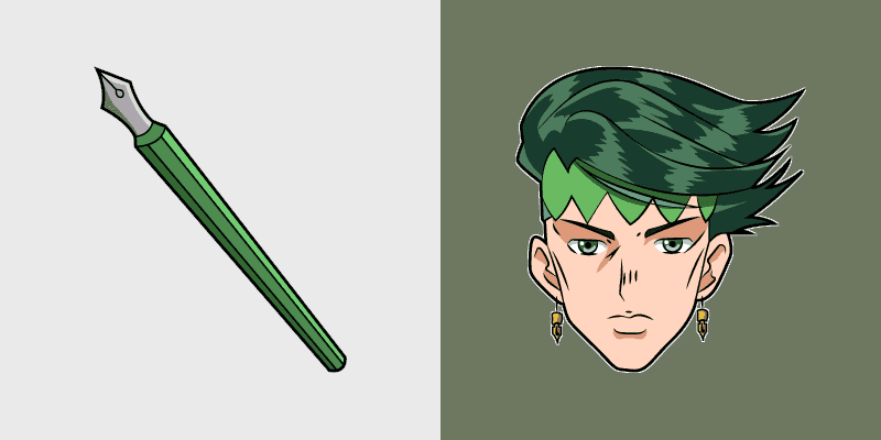 Custom Rohan Kishibe Cursor Pack