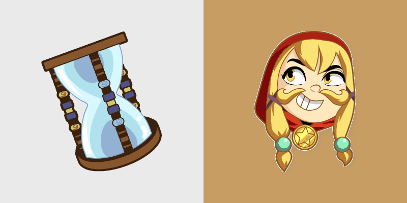 Custom Cute Mustache Girl
