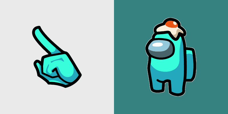 Custom Cute Among Us Cursors Pack