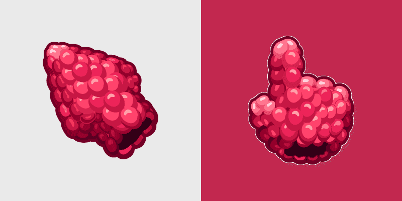 Raspberry Red Hot Cursor Pack