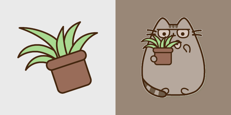 Whimsical Spring Pusheen