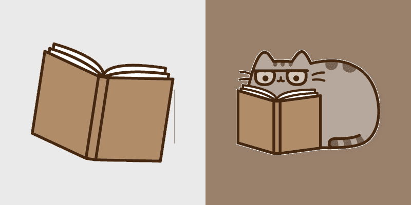 Bookworm Pusheen