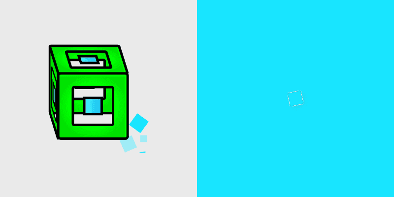 Cute Geometry Dash Cursor Pack for Windows