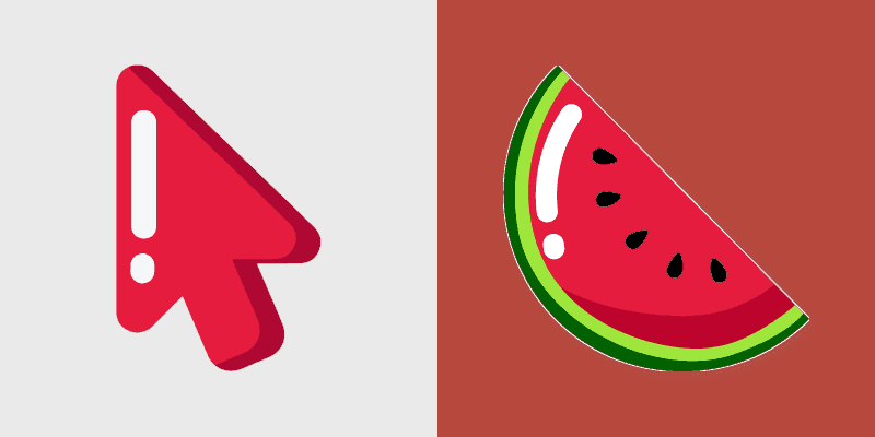 Watermelon Bliss Cursor Pack