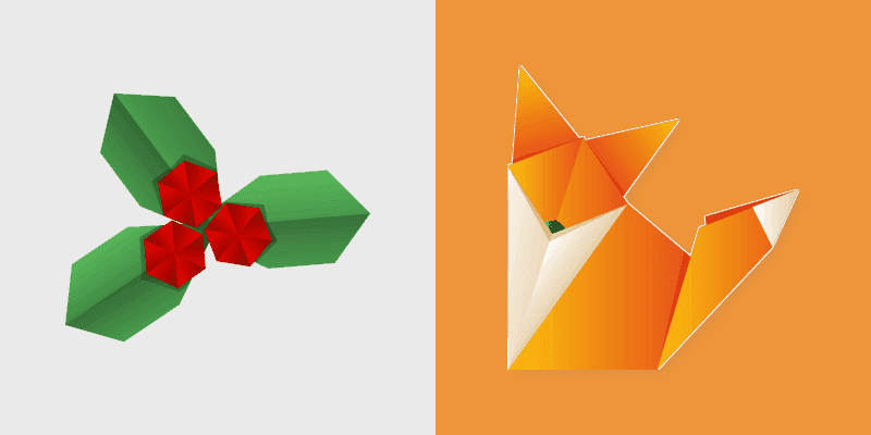 Origami Fox