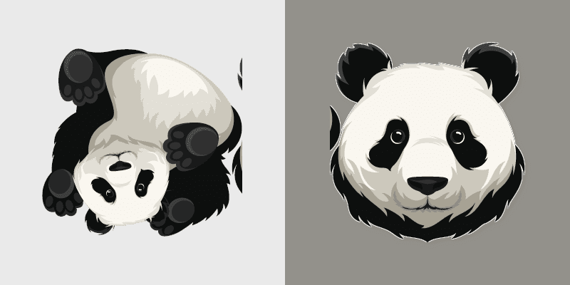 Cute Panda Cursor Pack