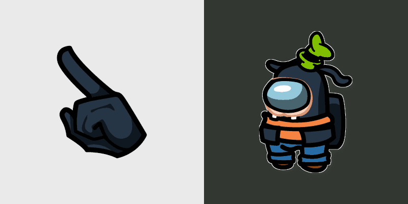 Goofy Among Us Custom Cursor Pack