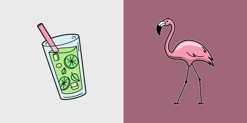Cute Flamingo