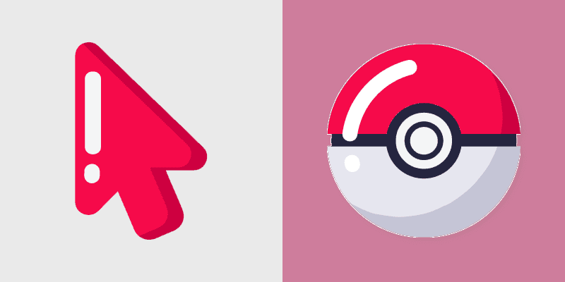 Cute Poke Cursor Pack for Windows