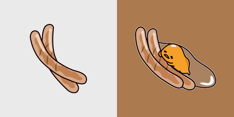 Sausage Gudetama