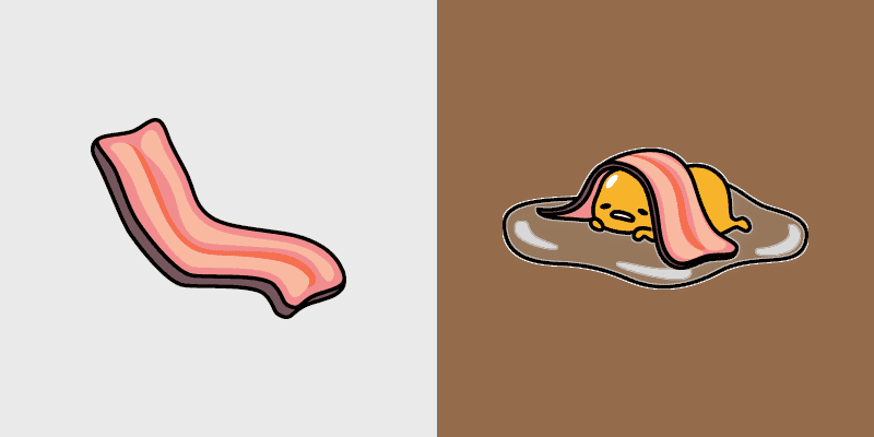 Lazy Egg's Bacon Buddy Custom Cursor Pack