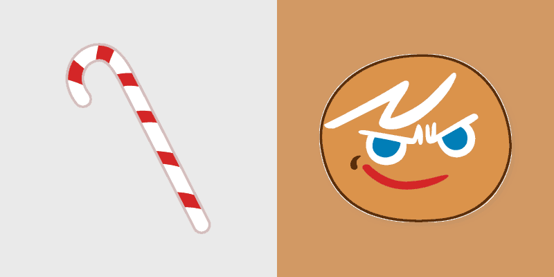 Candy Cane Cursor Pack: GingerBrave Edition