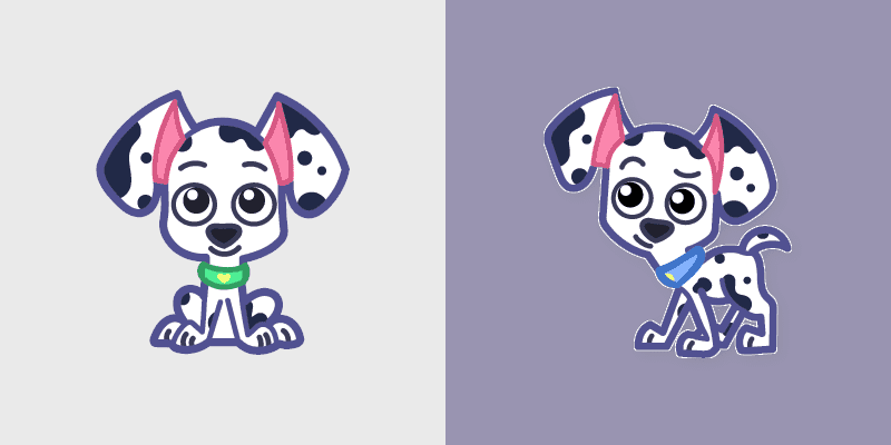 Cute Dalmatian Puppy