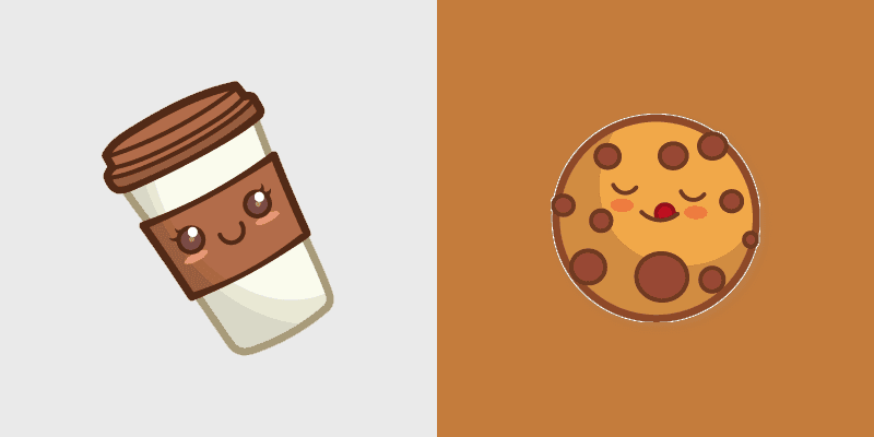 Coffee and Chocolate cursor preview