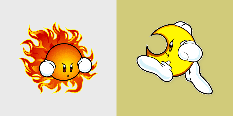 Mr Shine and Mr Bright