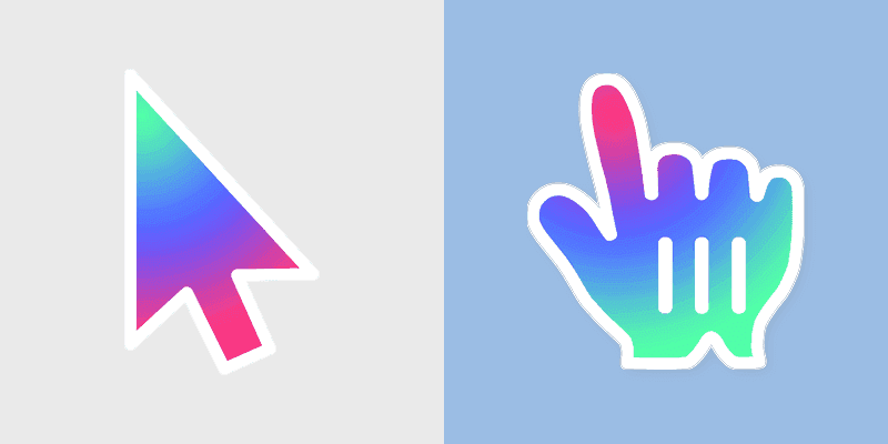 Youthful Gradient Cursor Pack