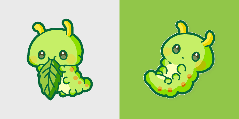 Cute Cursor Pack - Butterfly Transformation