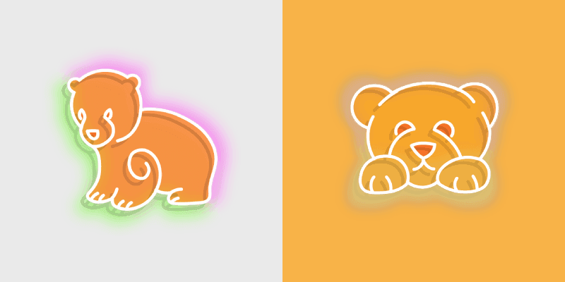 Bears cursor preview