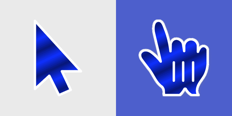 Ultramarine Waves Custom Cursor Pack