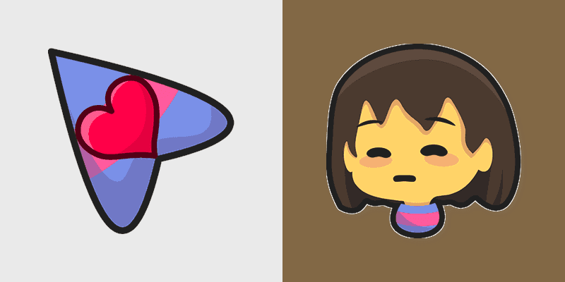 Undertale-inspired Cursor Pack