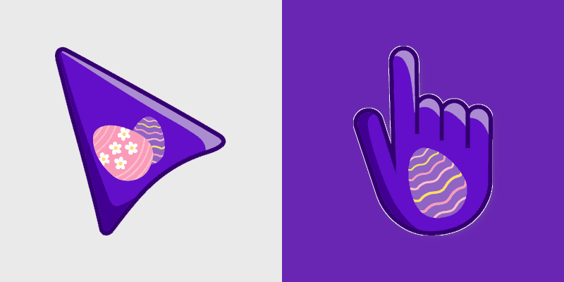 Cute Cursor Easter Collection