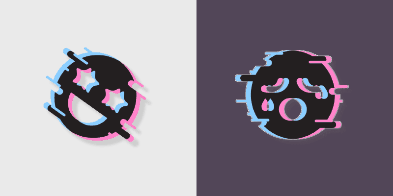 Glitch Emoticon