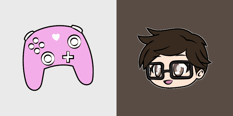 Custom Cursor Pack - Gacha Life Joel & Joystick