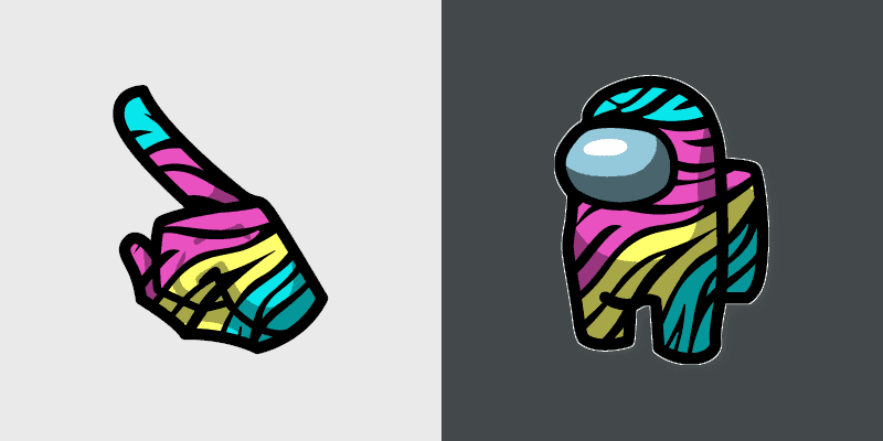 Zebra Pattern Crewmate