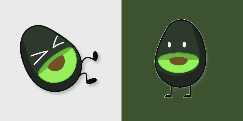Avocado Custom Cursor Pack