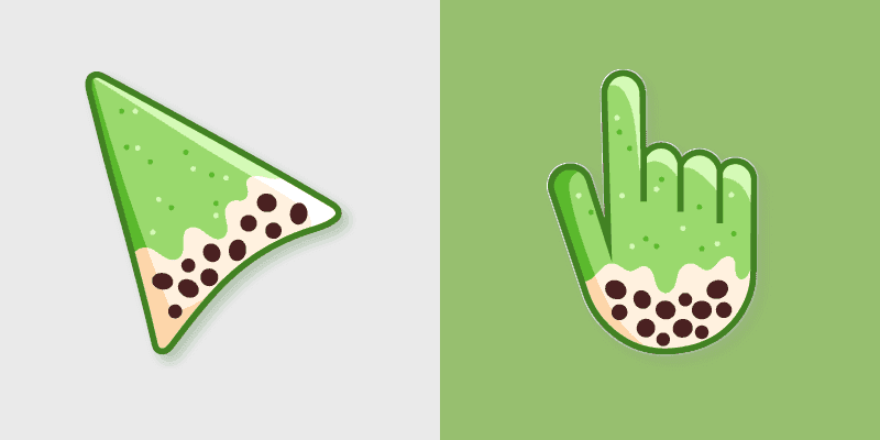 Bubble Tea Cute Cursor Pack