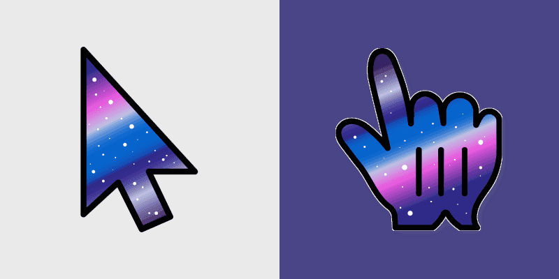 Stellar Sparkle Custom Cursor Pack