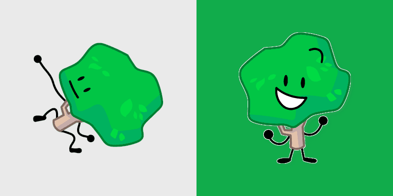 Custom Cursor Pack - Battle for Dream Island Tree