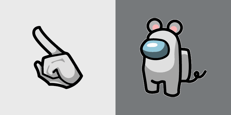 White Fan Art Crewmate