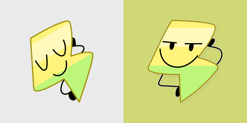 BFDI Lightning Custom Cursor Pack