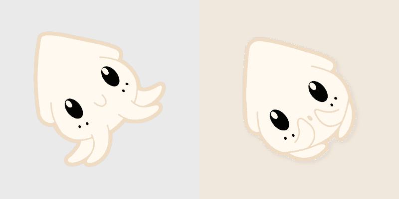 Cute Squid Cursor Pack